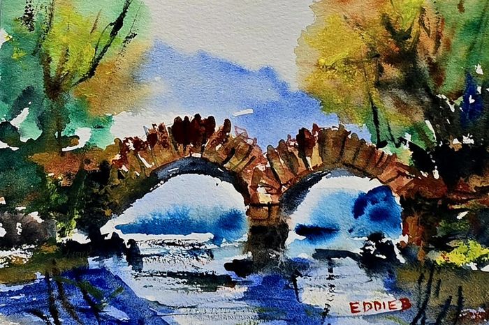 Irish scenes  watercolours