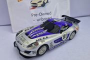 Scalextric GP Racer- silver + purple Slot Car