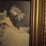 Oleograph of Wake Up It's A Christmas Morning by Arthur Elsley Image 4