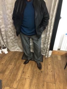 Leather Jacket F/ F Tesco