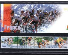 1998 Ireland Visit of Tour de France Cycle Race to Ireland Stamp Presentation Pack