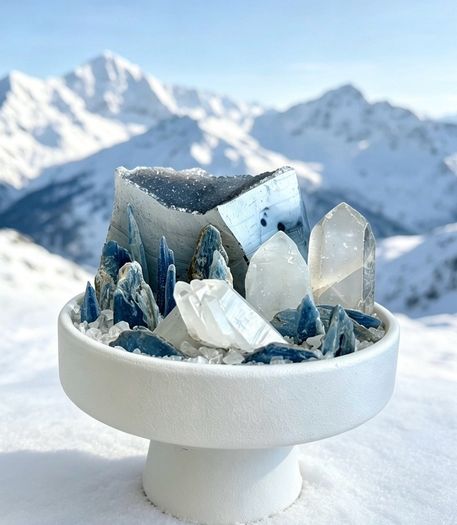 Alpine Crystal Display Set