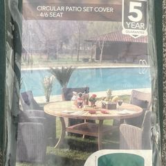 Patio 4/6 seat table cover