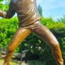 Rose Thrower - Bronze, Marble, Signed Image 5