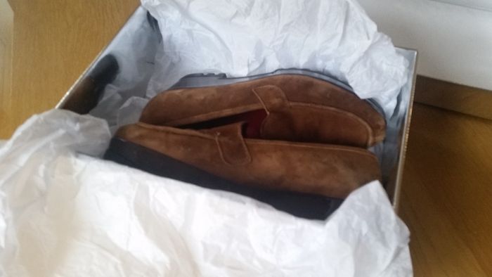 Carl Scarpa Size 39 Suede Leather Shoes
