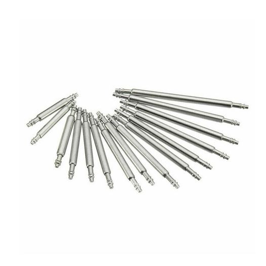 108pcs Stainless Steel Watch Band Spring  Pop Bars Strap Link Pins 8-25mm