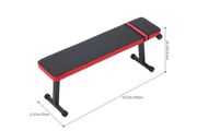 Flat Weights Bench Foldable Exercise Home Gym Bench - FREE DELIVERY