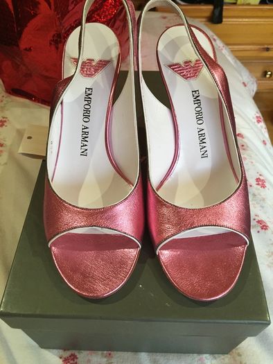 Emporio Armani Pink Shoes