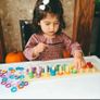 Jaques of London Wooden "Count & Stack" Montessori Educational Toy Image 5
