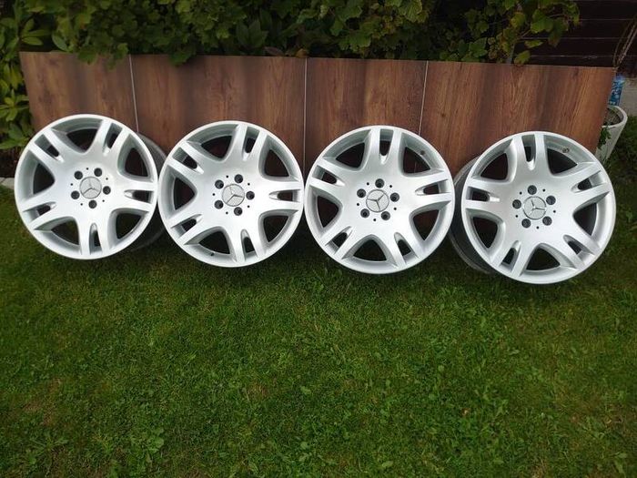 W211 Mercedes E class genuine "Ankaa" 17 inch Alloy Wheels x 4