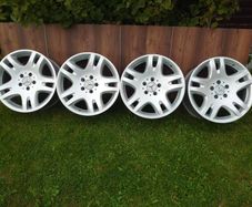 W211 Mercedes E class genuine "Ankaa" 17 inch Alloy Wheels x 4
