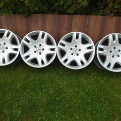 W211 Mercedes E class genuine "Ankaa" 17 inch Alloy Wheels x 4