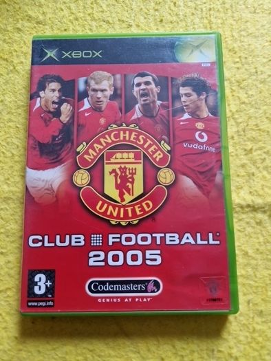 Manchester United Club football 2005 xbox Original