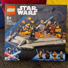 LEGO Star Wars Obi Wan Kenobi vs Darth Vader (75334) free shipping