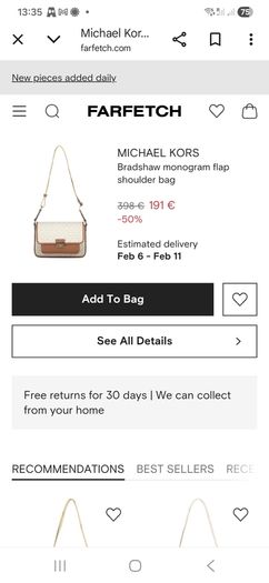 Michael Kors genuine bag