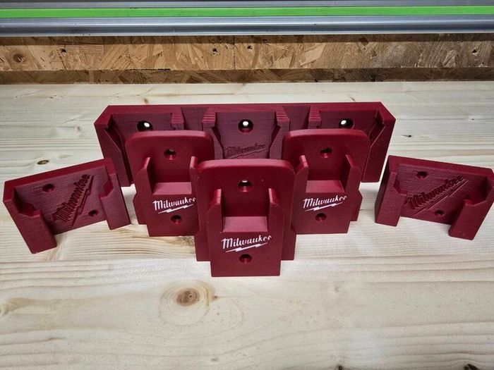 Milwaukee M18 tool and battery holders
