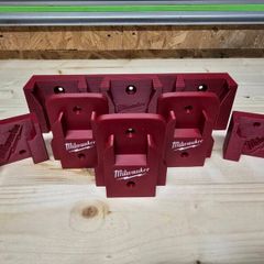 Milwaukee M18 tool and battery holders