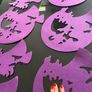 Purple Haloween table mats plates mats decoration Image 3