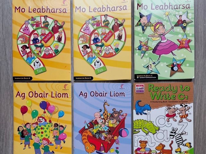 NEW Children's Irish Workbooks / Colouring Books - E5 each