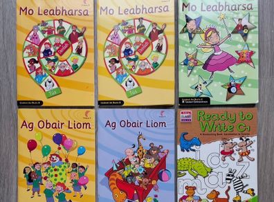 NEW Children's Irish Workbooks / Colouring Books - E5 each