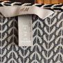 Black and cream wrap dress Dress size 10 includes postage Image 3