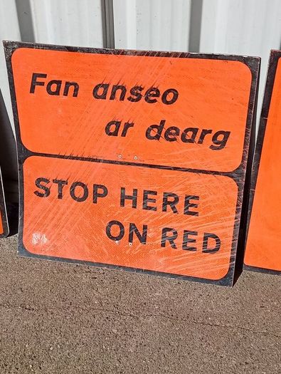 Old Road Signs