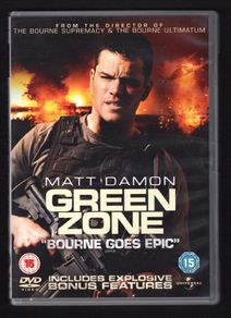 Green Zone DVD Movie staring Matt Damon,  Yigal Naor and Said Faraj