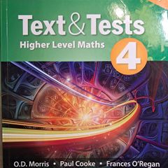 Texts & Tests 4 for LC maths