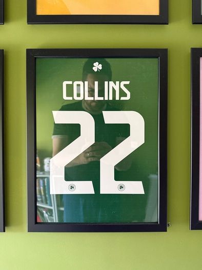 Kids football jersey picture frames