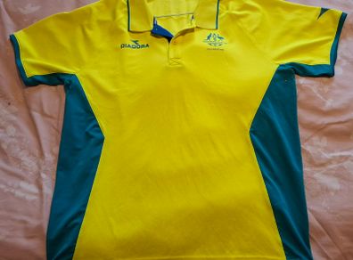 Australia Commonwealth Games Diadora Athletics Jersey (Adult XL) FREE POST