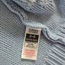 Baby Girl Blue Bobble Knit Cardigan Image 3