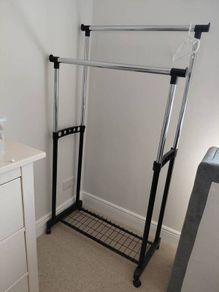 Double clothes rail - Gudme (from Jysk)