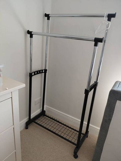 Double clothes rail - Gudme (from Jysk)