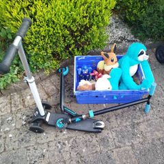 Toys and scooters