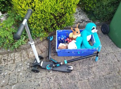 Toys and scooters