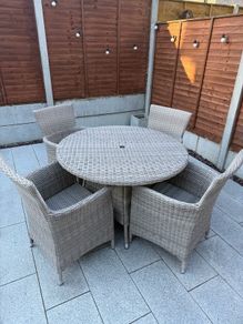 Table and chairs