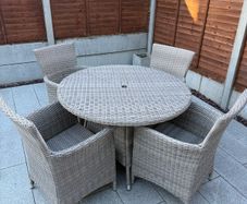 Table and chairs