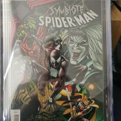 Symbiote Spiderman King in Black 1 Saviuk variant