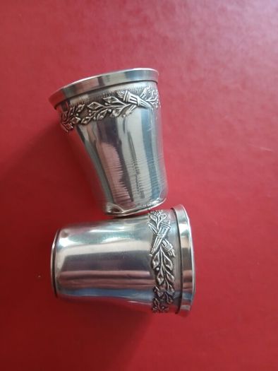 Vintage Silver "Timbales"