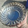 Sterling Silver Wave Bowl (7 Inches 241 grams) Image 10