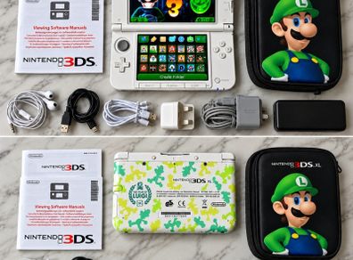 Nintendo 3ds xl luigi super rare!!!!