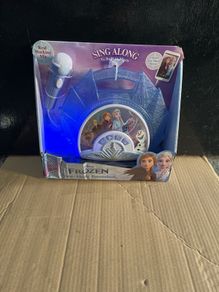 Disney Frozen Sing Along Boom Box Speaker with Microphone