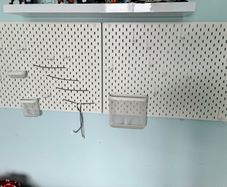 IKEA Pegboards With Accessories and Mount (2)