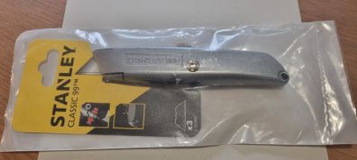 Stanley Safety Knife with Straight Blade, Retractable