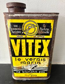Vintage Marine Varnish Tin