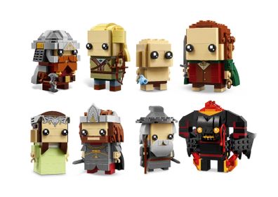 Lego 8 x Lord of the Rings Brickheadz