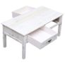 Coffee Table White 100x50x45 cm Wood Image 5