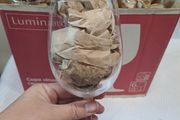 6 extra large Luminarc Wine glasses