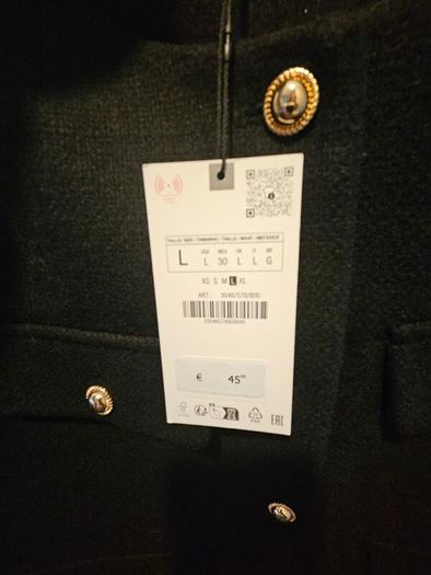 Zara black jacket