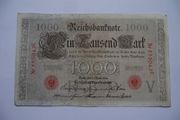 Germany. Reichsbanknote. 1000 Mark (21.04.1910)